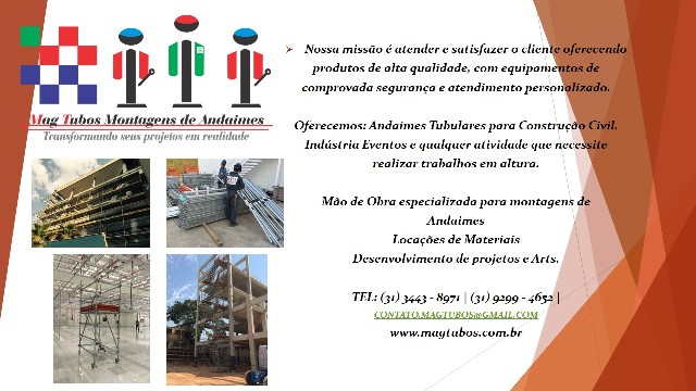 Magtubos montagem de andaimes