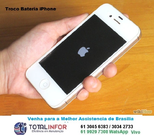 Foto 1 - Assistencia apple-troca de tela de iphone 6 5s 4s