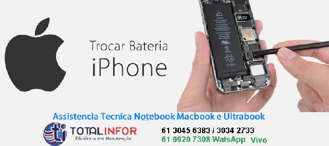Foto 1 - Bateria iphone 5 5s 5c-assistencia iphone brasilia
